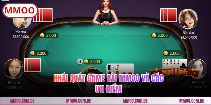 Khái quát game bài MMOO và các ưu điểm